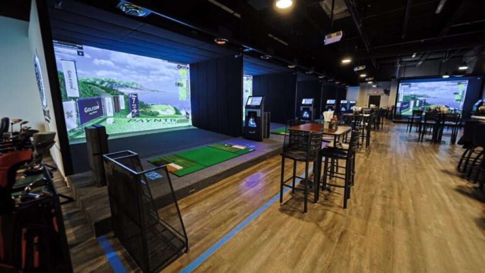 indoor golf simulator
