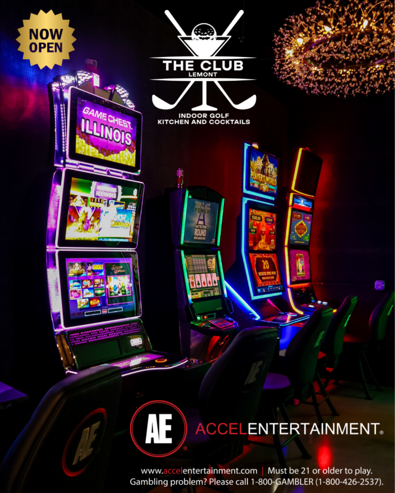 Illinois video gaming machines at The Club Lemont
